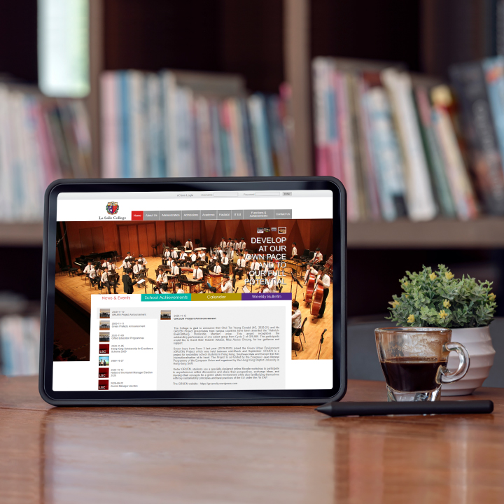 For the elite all-boys’ school, Creasant produced a new website, giving it a professional branding, a well-organized site map, and a fully responsive design to allow visitors to browse and find information with ease.

The homepage has dedicated sections for news and events in an easily digestible blog format. Visitors can scroll through the News & Events tab to see recent stories, browse through School Achievements to keep up with the highlights of extra-curricular activities, or click through the Calendar to find out about upcoming events.